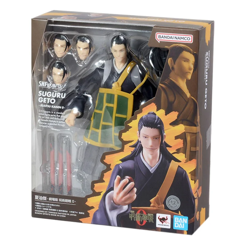 Original Genuine Bandai Anime Jujutsu Kaisen Suguru Geto S.H.Figuarts MOVIE Model Toys Action Figure Gifts Collectible Ornaments