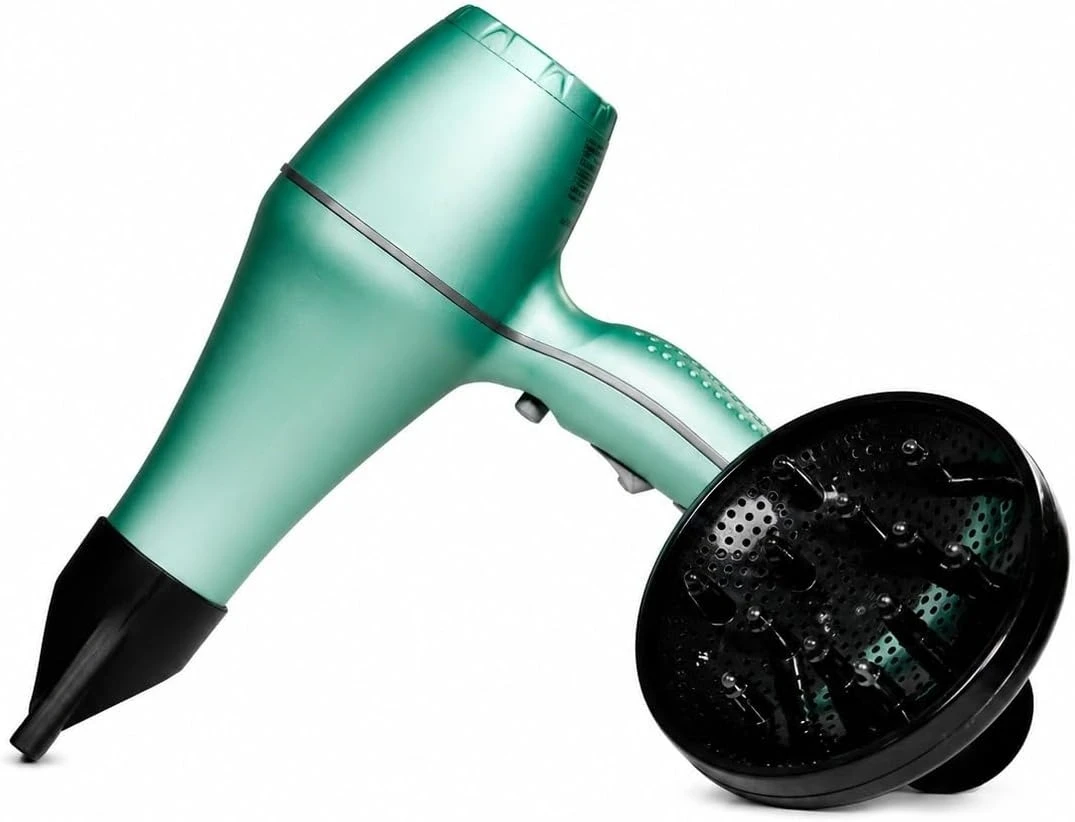 Hair Dryer with Diffuser | 125V, 1875W | Fast Drying ic-Ceramic Frizz Control | Lightweight TravelMint