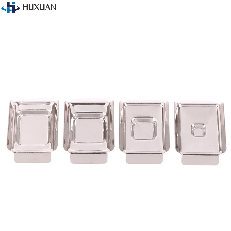 1pc Lab Pathology Stainless Steel Embedding Mold Base Frame Paraffin Embedding Cassette Mold Lid