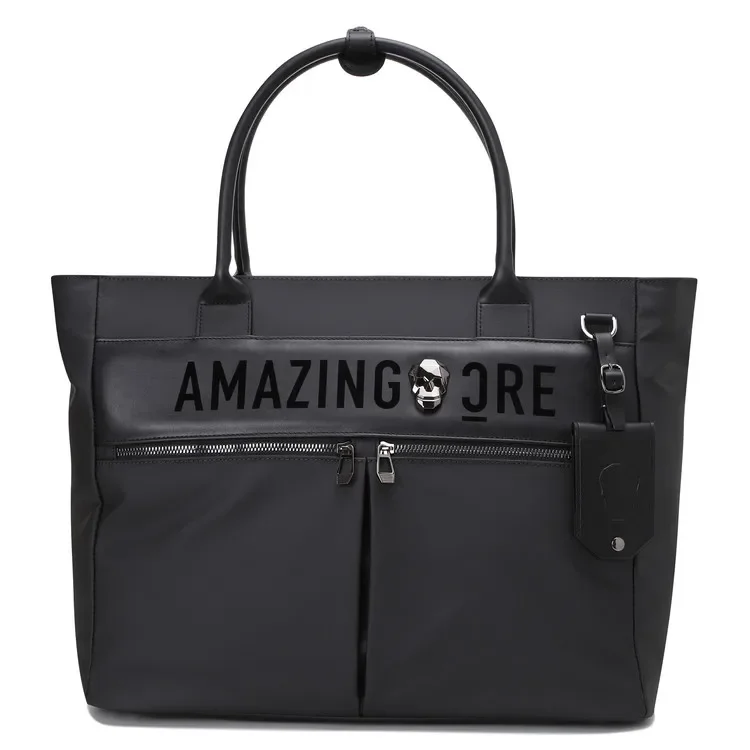 Executive Golf Duffel Bag, Structured Briefcase-Style Organizer with Large Capacity, Professional Aesthetic