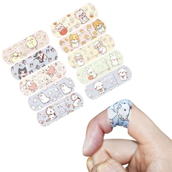 Band Aids dos desenhos animados para crianças, respirável, bandagem impermeável, remendo hemostático, suprimentos de cuidados com o bebê, bonito, 120 pcs