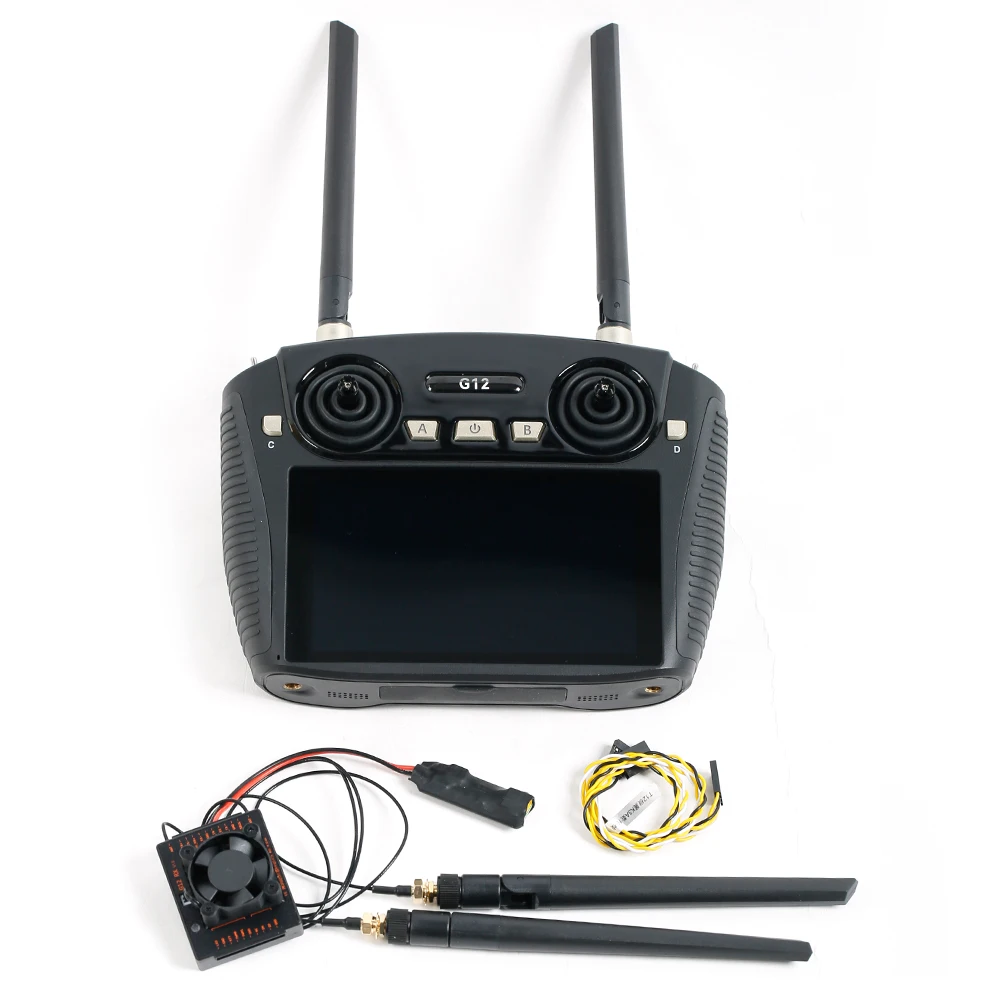 

for G12 Drone Remote Control 2.4GHz/5.8GHz Dual Band Switching 20KM Wireless High-Definition Image Transmission Aircraft