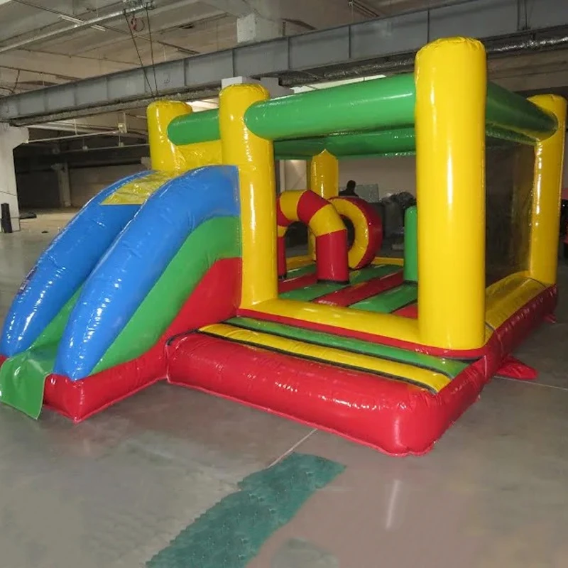 Small Inflatable Trampoline Indoor Children's Entertainment Inflatable Castle Inflatable House Accept Customized Color And Size