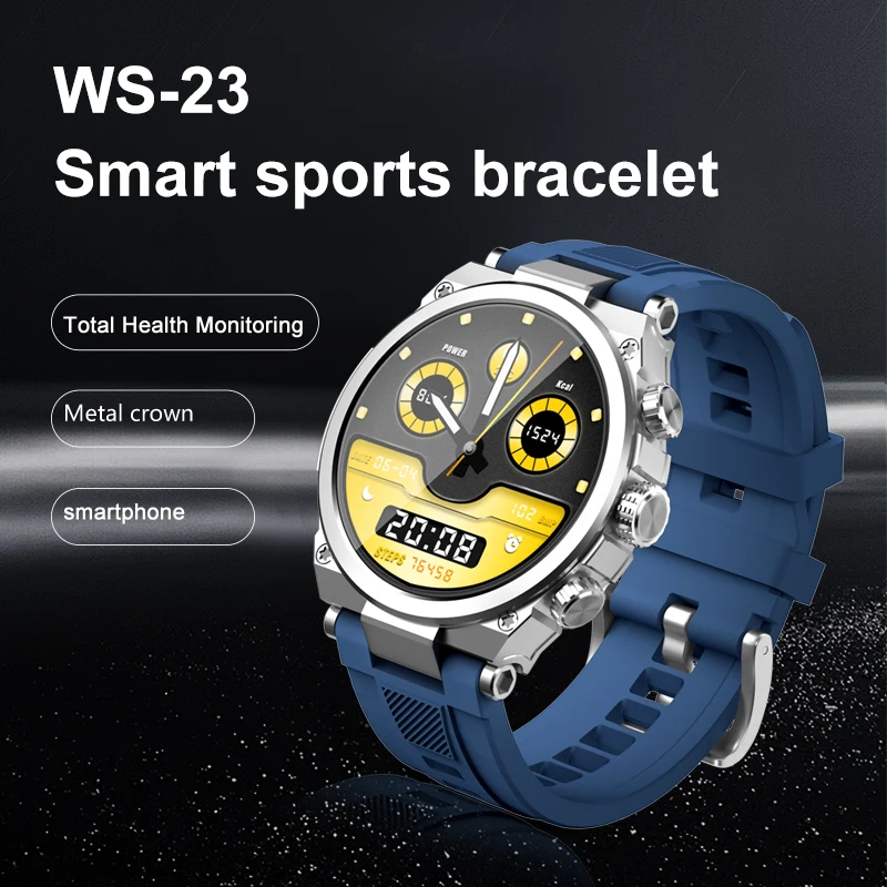 

WS-23 Smart Watch High Quality Bluetooth Phone NFC Lingdong Island Multi functional Sports Waterproof Watch