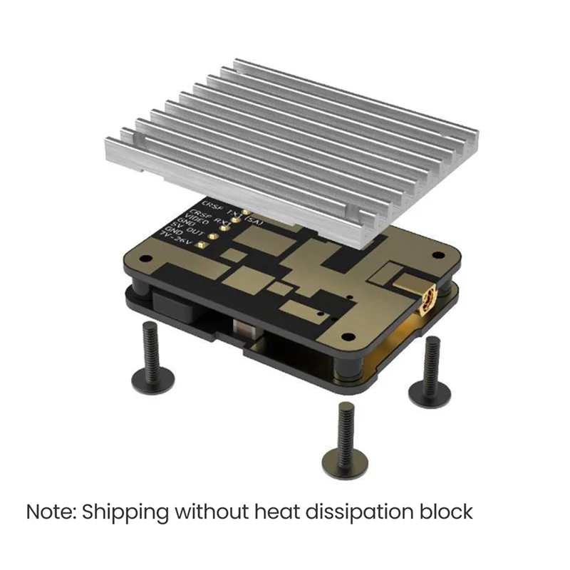 Transmetteur vidéo haute puissance FULL-PRO32 DP 3W 5.8G VTX MMCX pour pilotes FPV longue portée RC 5.8Ghz large bande