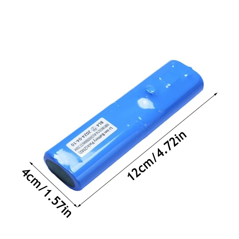بطارية QX2B قابلة للشحن بسعة كبيرة 2600 مللي أمبير في الساعة لإضاءة LC500R