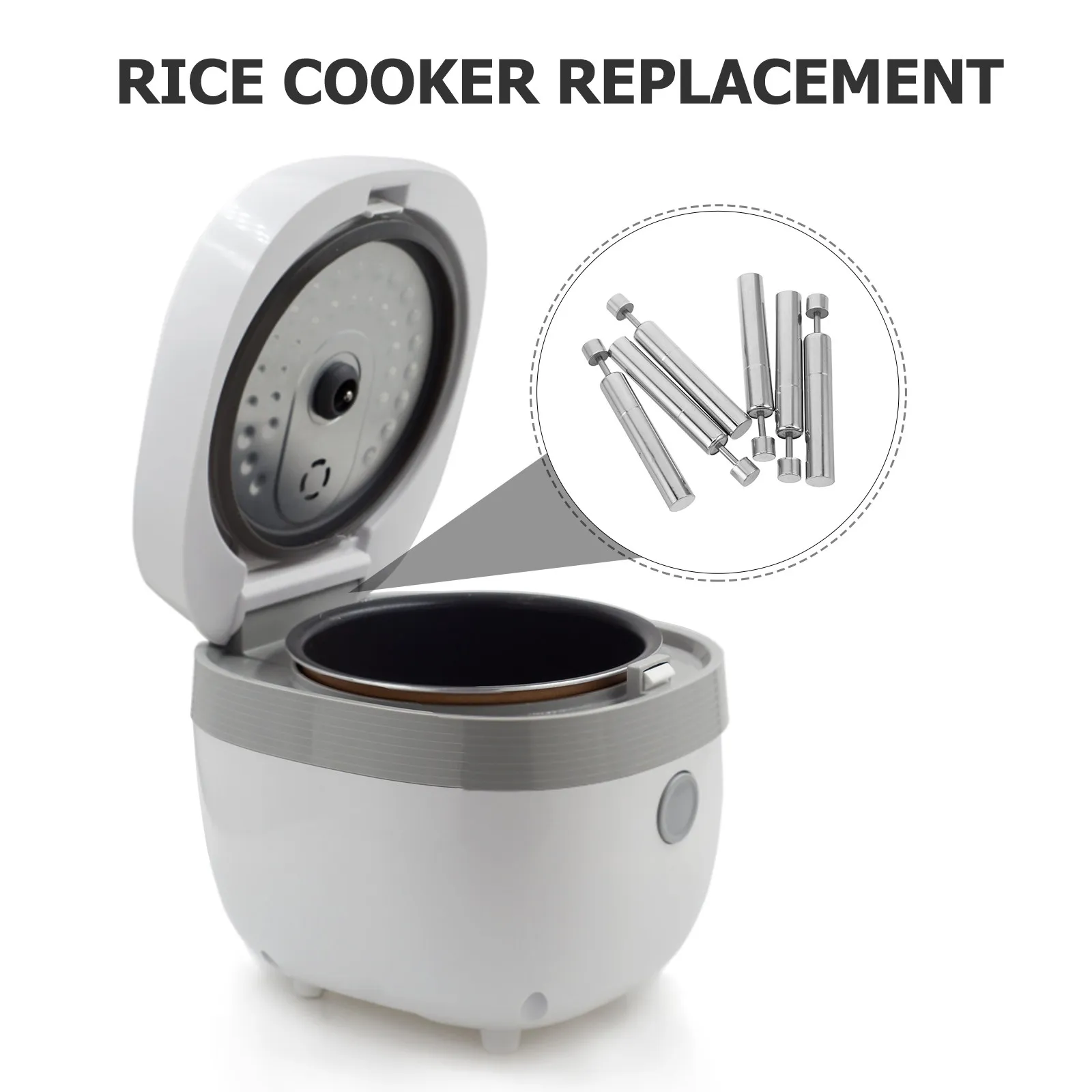 Rice Cooker Damping Block Replacement Part for Inner Prevention Smooth Lid Closure Anti-Shock Component Electric