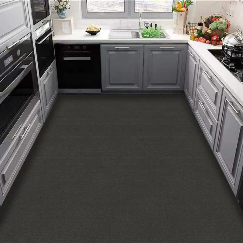 Kitchen Floor Mat Water Absorption and Oil Proof Foot Mat Simple Household Anti Dirt Anti Slip Mat Large Area Bath Mat Door Mat