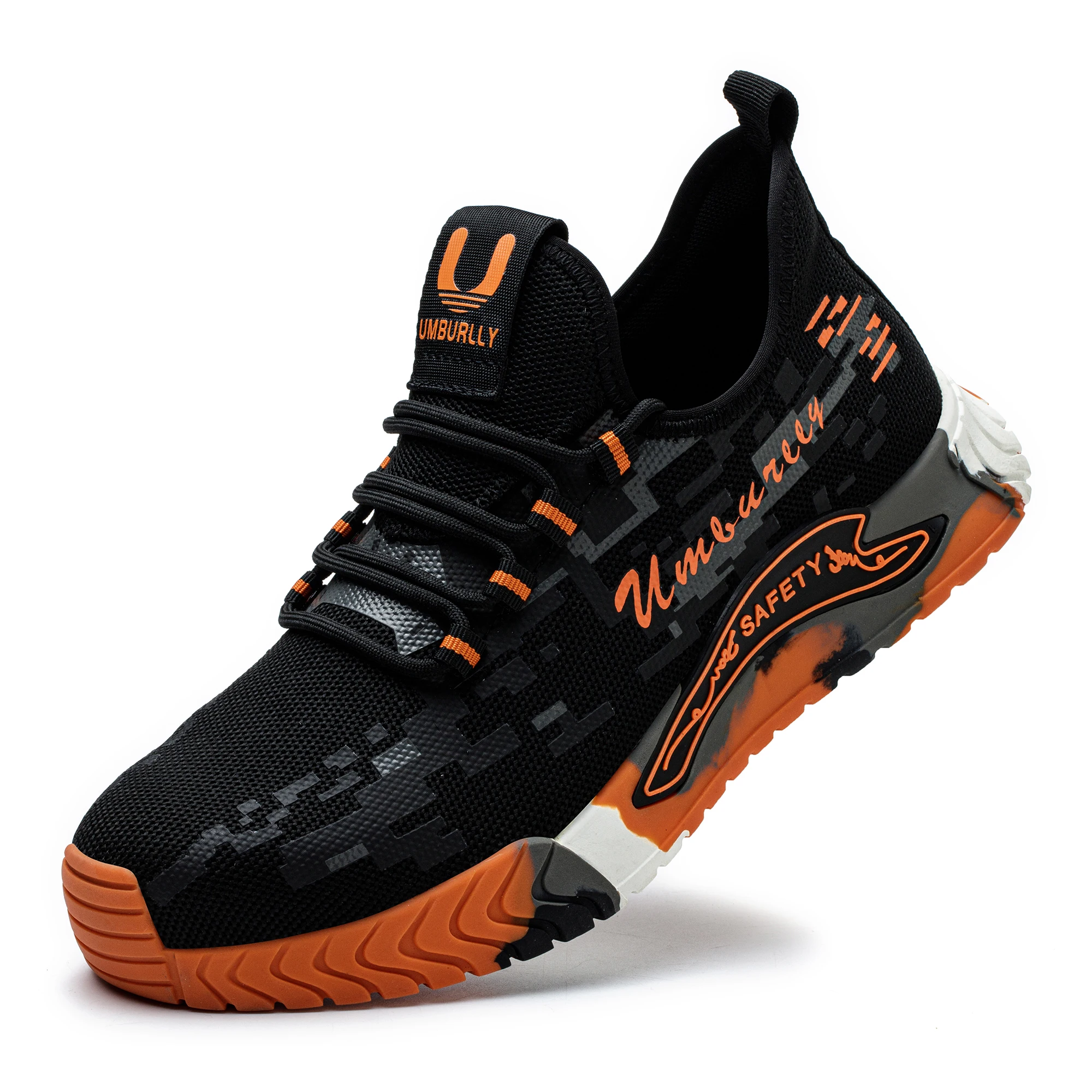 2026 New Soft Breathable Safety Work Shoes Outdoor Protective Boots Comfortable Durable Rubber Sole Workwear Footwear