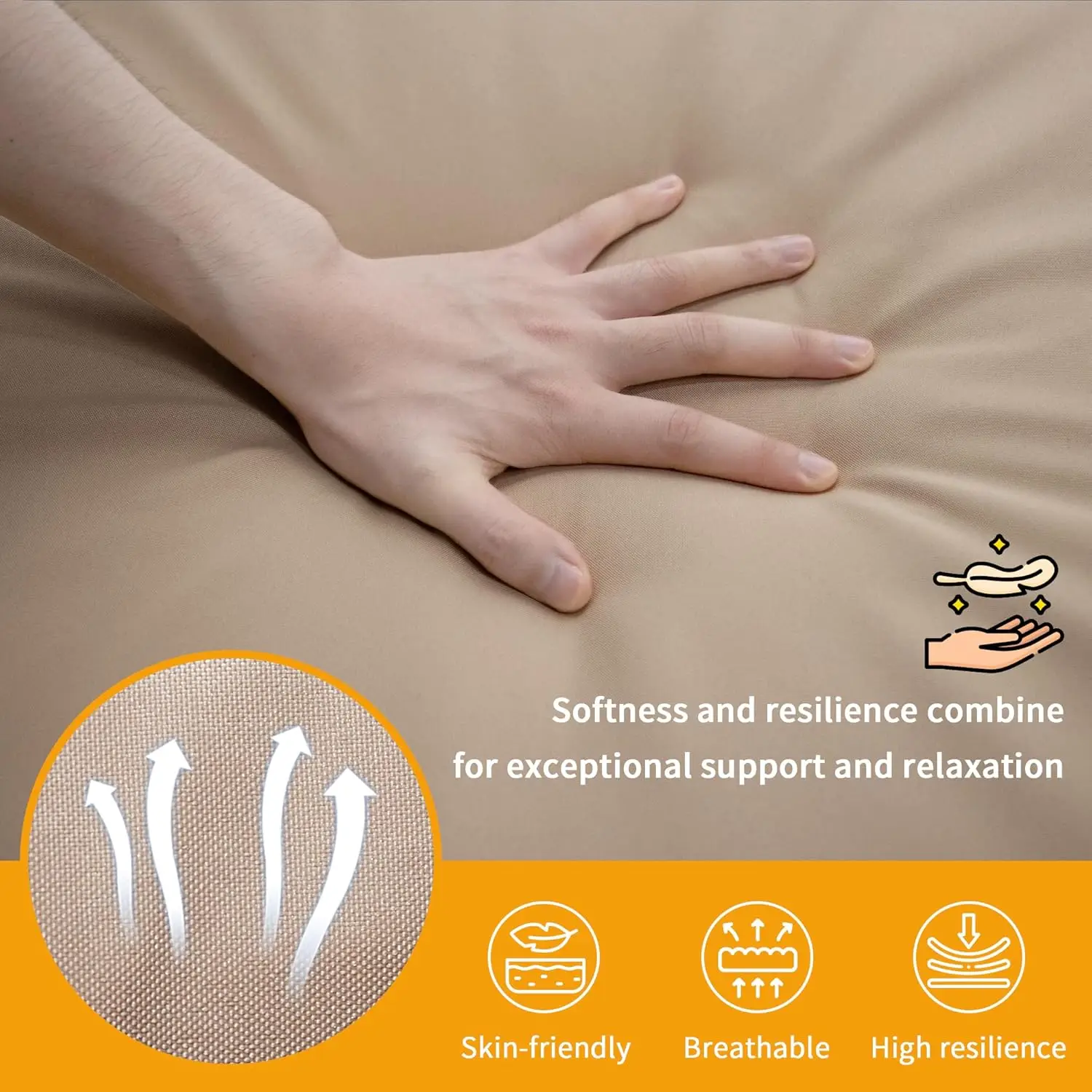 Patio Furniture Set, Outdoor Patio Conversation Rattan Chair with Ottomans w/Storage Coffee Table for Patio, Space Saving Design