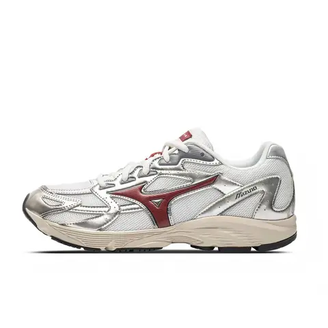 Mizuno SPARK CN II Unisex Low-Top Running Shoes – White, Retro Design, Breathable, Lightweight & Cushioned D1GH242812