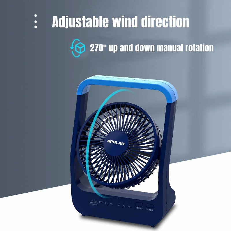 Viagem ao ar livre acampamento portátil ventilador de refrigeração ar usb de carregamento 20000mah bateria operado ventilador de mesa portátil sem fio elétrico