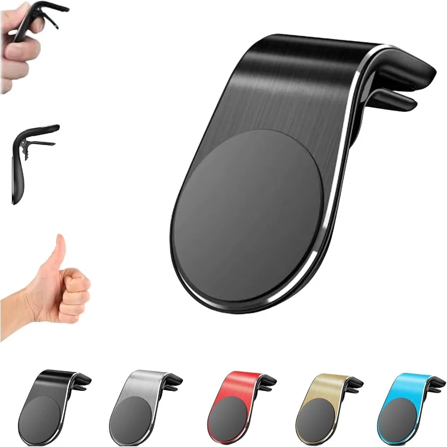 

Магнитный держатель телефона Joyeloo для автомобиля с регулируемым на 360° дизайном, безопасный зажим для вентиляционного отверстия, крепление для навигации по мобильному телефону