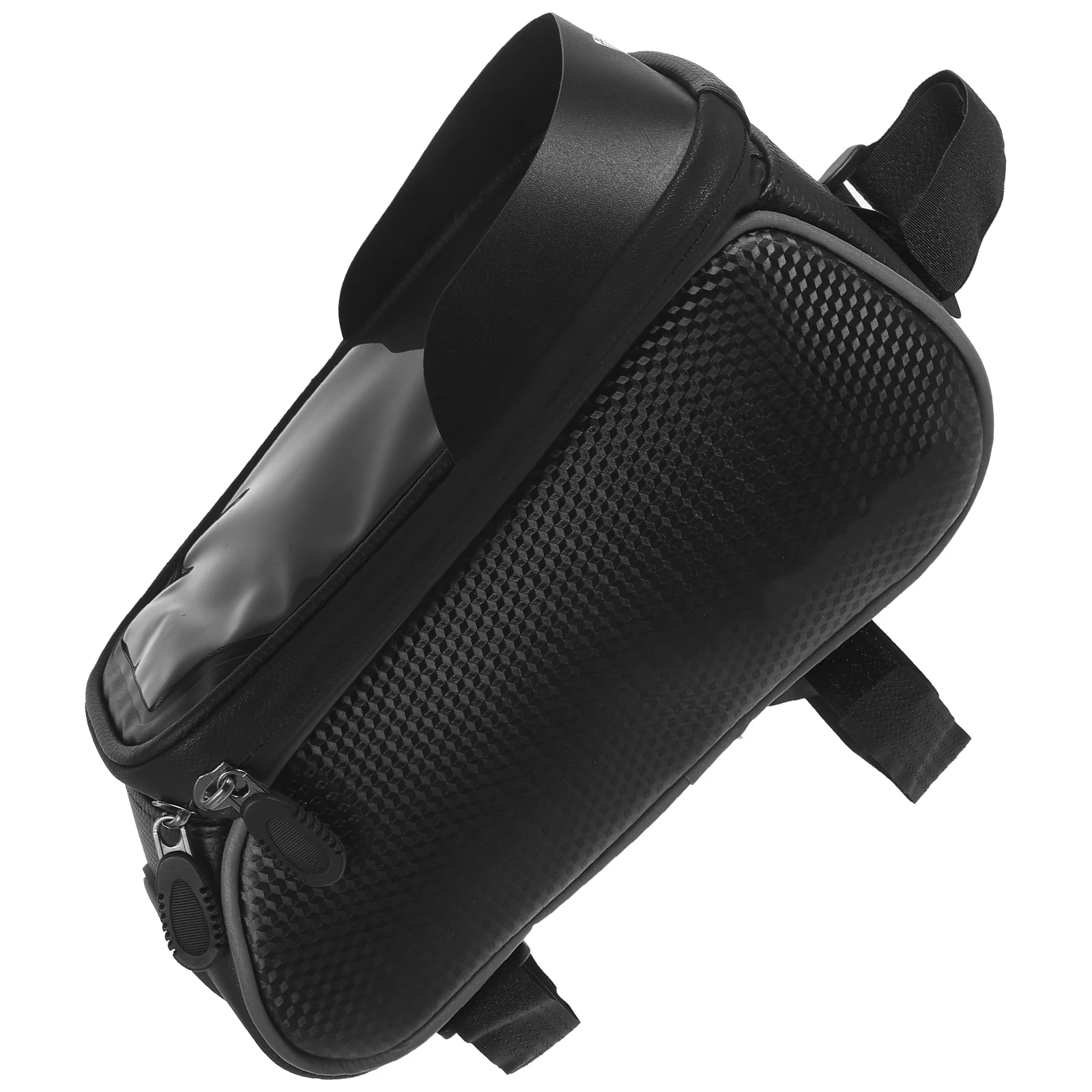 

Waterproof Front Beam For Mountain Bike Quick Release Black Durable Large Capacity Sports Bag For Phone Keys Tools Cigarettes