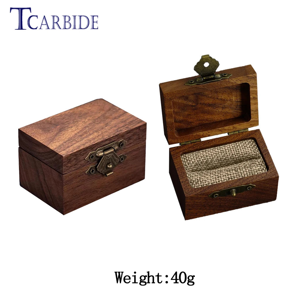 Unique Exotics Style Men Women Wooden Ring Box Fine Jewelry For Your Wedding