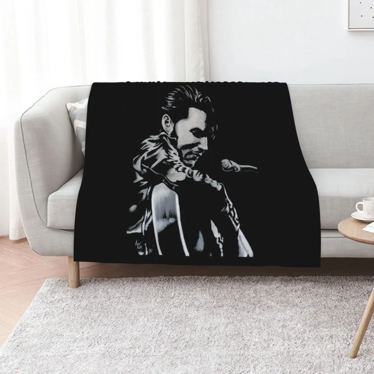 élvis Présléy - The King Is Back - King of Rock and Roll gift birthday Throw Blanket Blankets For Baby Hairy Blankets