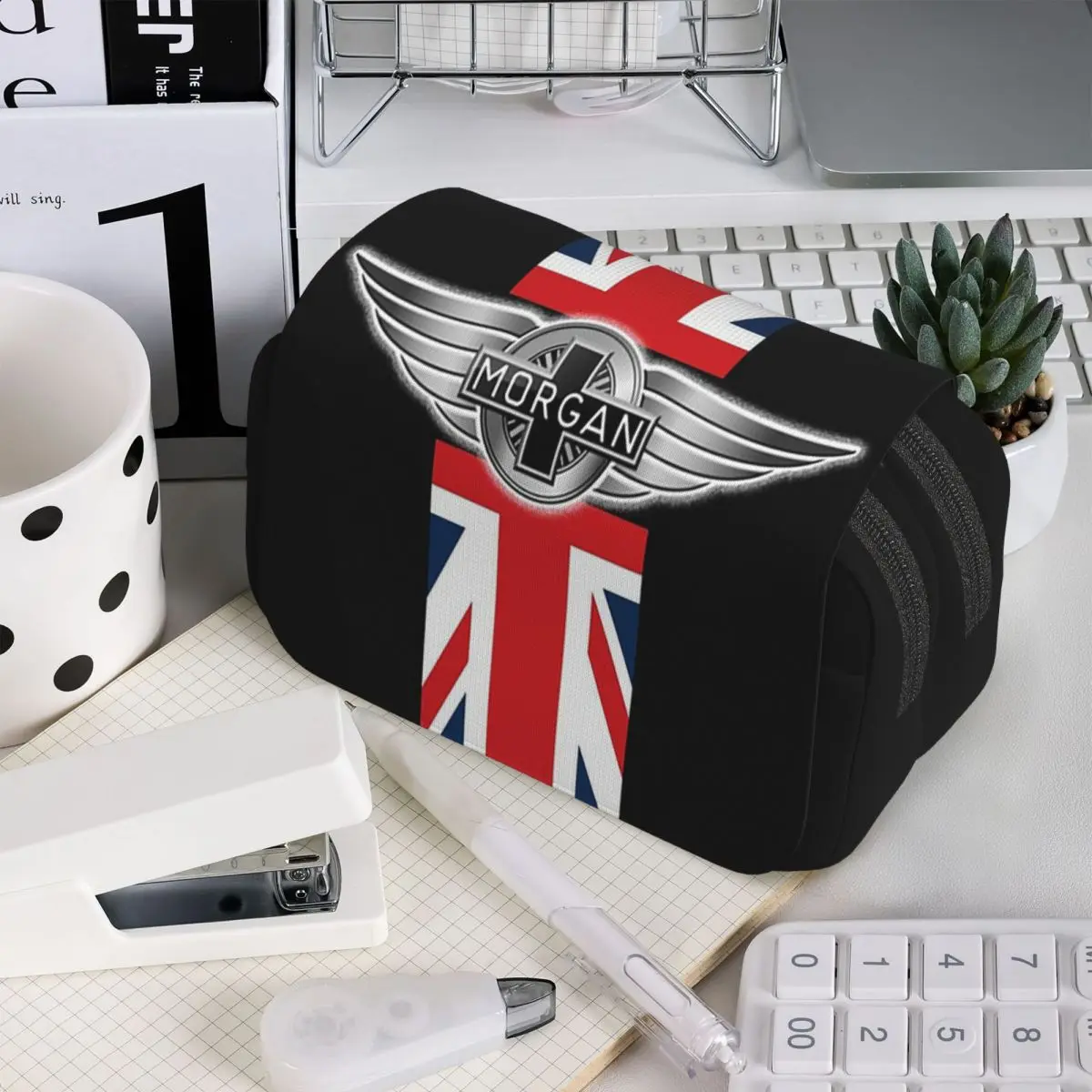 

Пенал для детей от компании Morgan Motor Car Company, школьный пенал, сумка для канцелярских принадлежностей, сумка-держатель для ручек