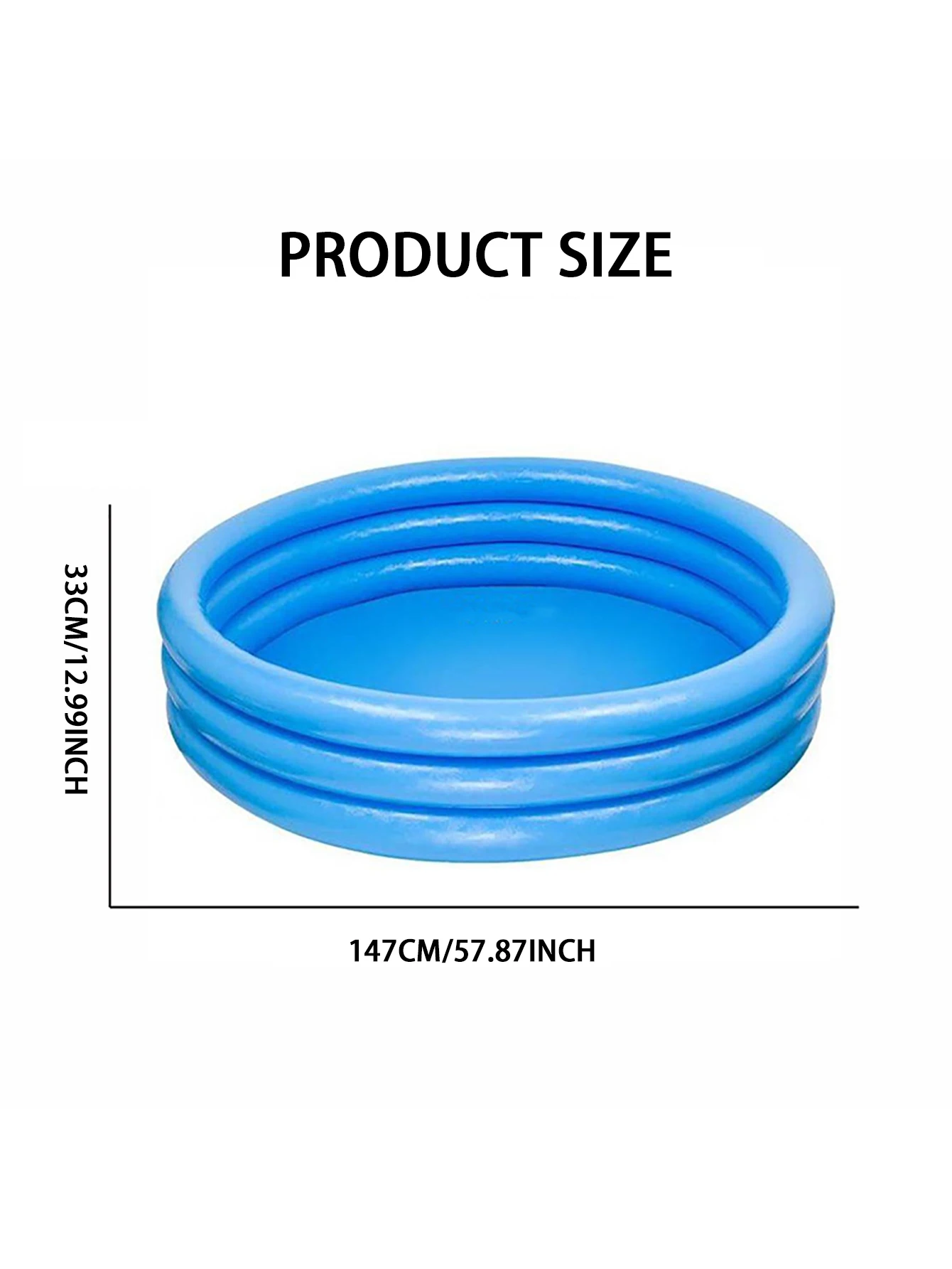 สระว่ายน้ำเป่าลมสำหรับเด็กใช้ในบ้าน เหมาะสำหรับสระว่ายน้ำในร่มและกลางแจ้ง สระว่ายน้ำทราย