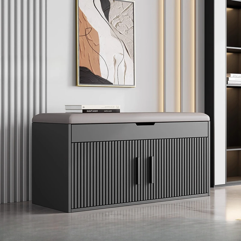 

/Modern Nordic AOLIVIYA Door Shoe Change Stool Can Sit Shoe Cabinet Seat Integrated Household Home Wear Shoe Rack Door S luxury