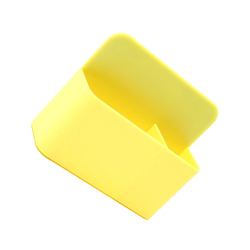 

Pen Holder Storage Box Whiteboard School Organizer Yellow Desk Tidy Stationery Pencil Case Lightweight Portable Use Desk