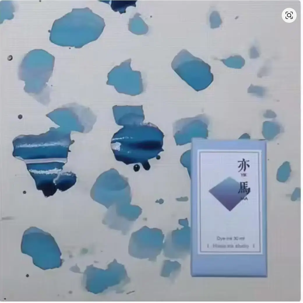 Hosia Ink Studio, Yima, Gradient Chromatography Sheen Schrijfpen Inkt 30ml