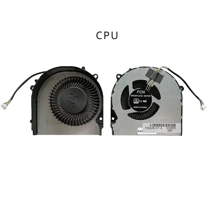 Laptop Cpu+Gpu Cooling Fan For HASEE Z7-CT7NA Z6 Z8-CT7NA CT7NT CR7N1 G7-CT7NA G7-CT5NA Z7/G7-CT7NA Z8-CT7NA G8-CT7NA 911MP MT