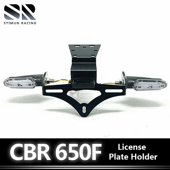 HONDA CB CBR 650F motorcycle accessories license plate number plate holder frame door cover tail tidy fender eliminator