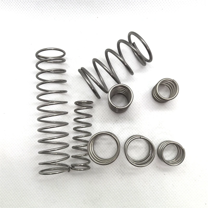 Wire Diameter 1.4 Mm Pressure Spring Spot Outer Diameter 8-22 Mm 304 Stainless Steel Compressed Spring Return Spring Custom Made