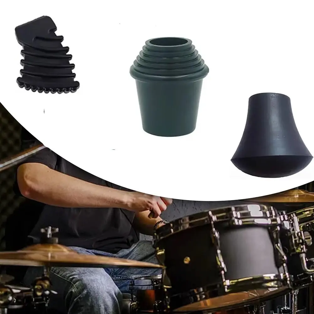 Percussion Drum Parts Drum Feet Slipcover Rubber Feet Cover Protector Floor Tom Legs Cover Chair Foot Component Anti Skid