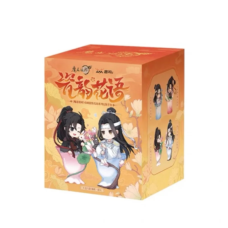 Neue Der Gründer des Diabolismus Blind Box Porzellan Eleganz Serie Lan Wangji Wei Wuxian Anime Figur Dekorationen Modell Spielzeug Geschenke