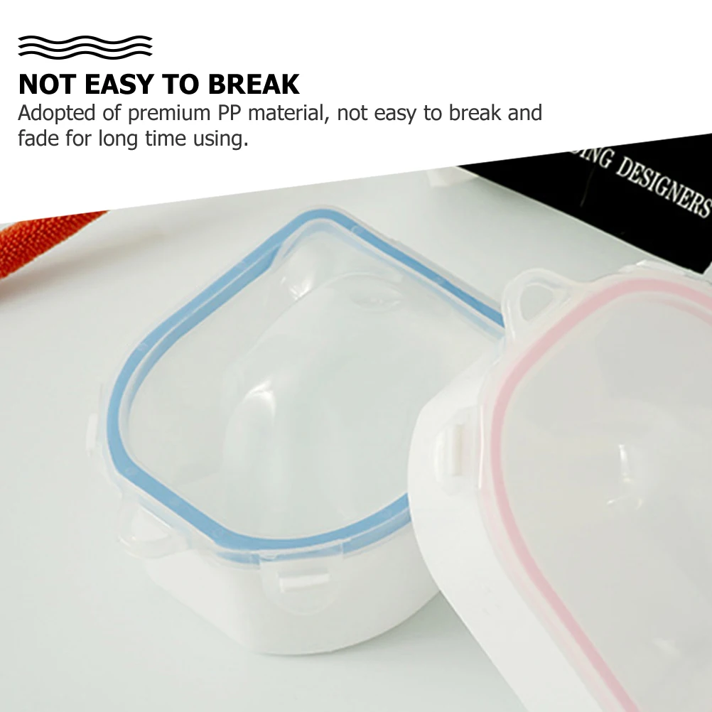 

2Pcs Manicure Soak Bowl Nail Nail Art Polish Bowl Color Removing Disposable Supplies Spa Tools Premium PP Material Long Time Use
