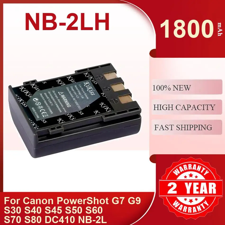 Kikiss 1800Mah NB-2…