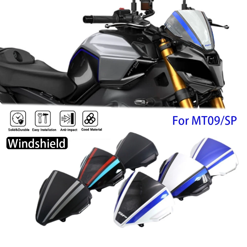 

For YAMAHA MT-09 FZ-09 MT09 SP FZ09 MT 09 FZ 09 2021 2022 Motorcycle Accessories Windshield Sport WindScreen Visor Viser