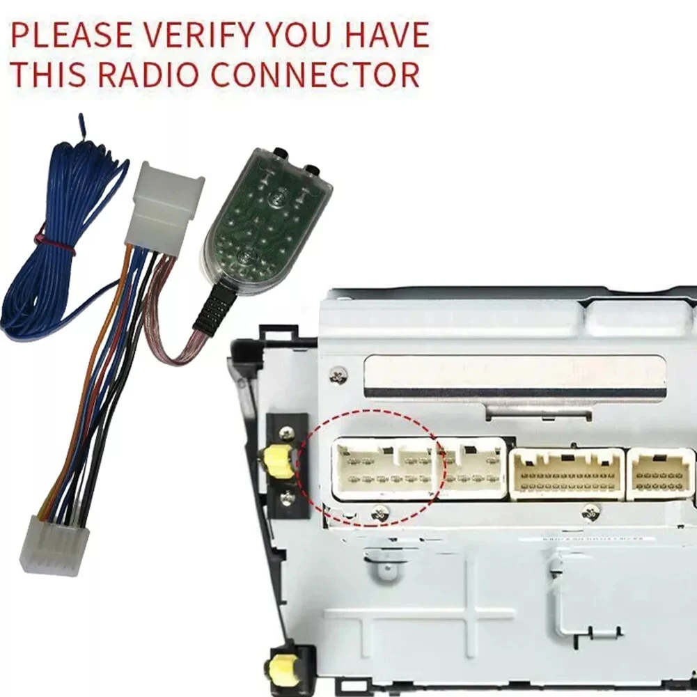 Für Toyota Hinzufügen Radio Stereo Subwoofer Kabelbaum Plug & Play Draht Adapter 12V Line Out Konverter Auto Elektronik Zubehör – Detail 1