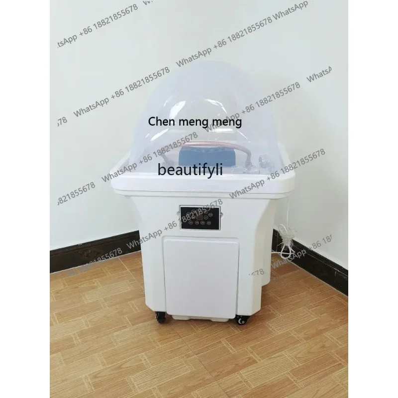 

cn8617 LHY Beauty Salon Shampoo Chair Water-Free Mobile Water Storage Shampoo Basin Water Circulation Fumigation with Waste Wat