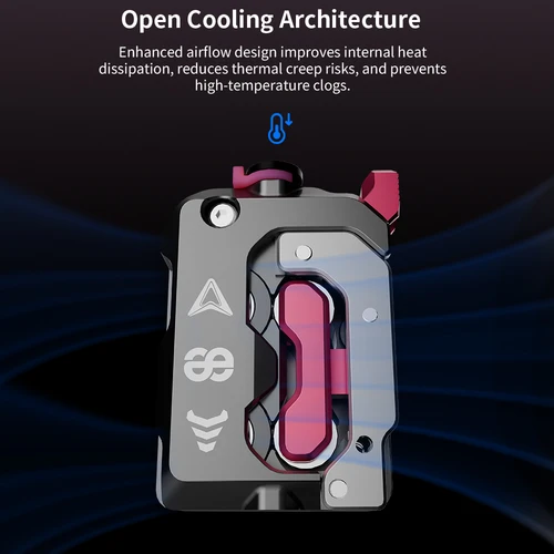 Imagen 2 del producto El más nuevo extrusora Phaetus DXC V1.1, engranajes helicoidales, sistema de doble tracción, versión estándar Creality K1/K1 Max/K1C