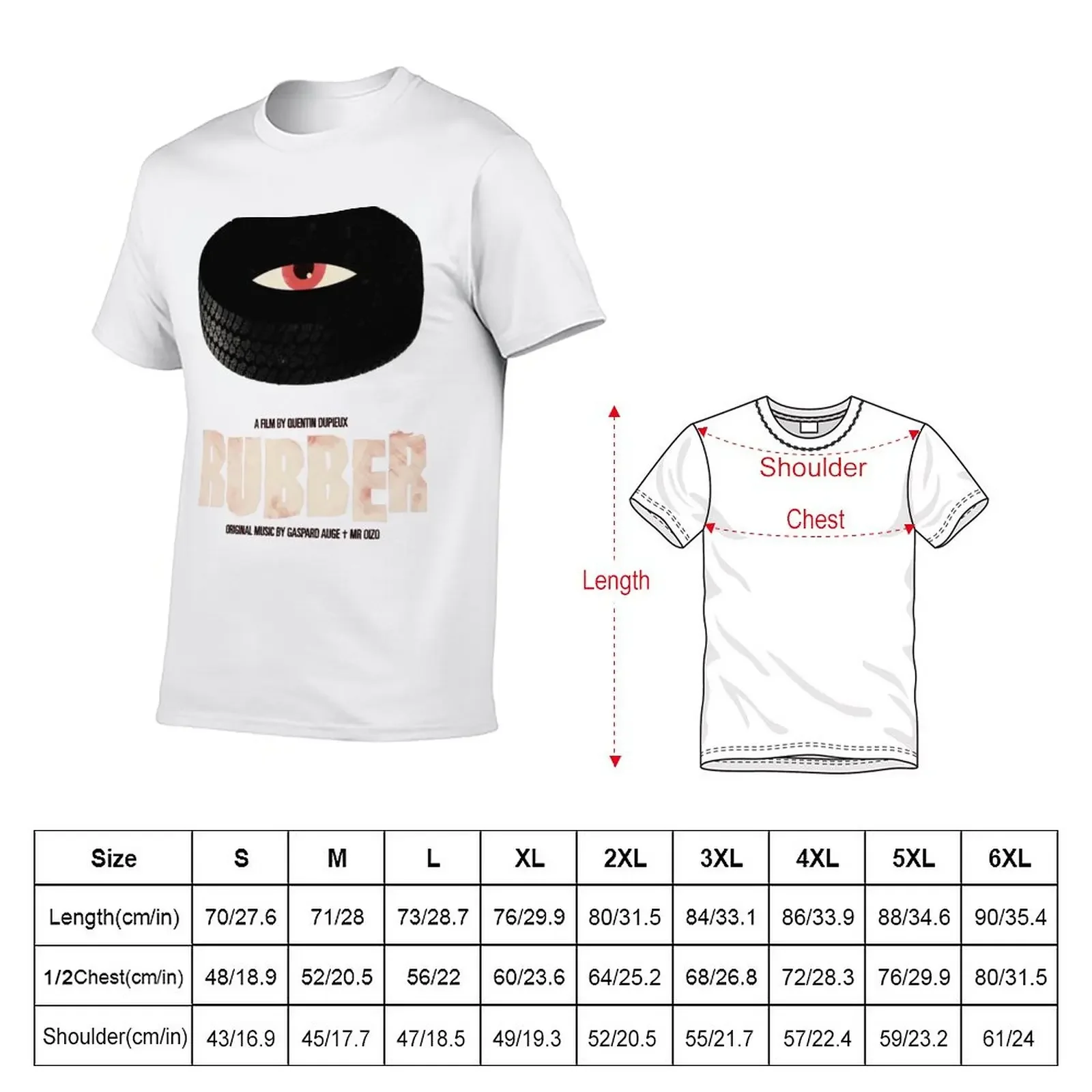 Rubber - A Film by Quentin Dupieux T-Shirt sublime anime clothes Men's t-shirts