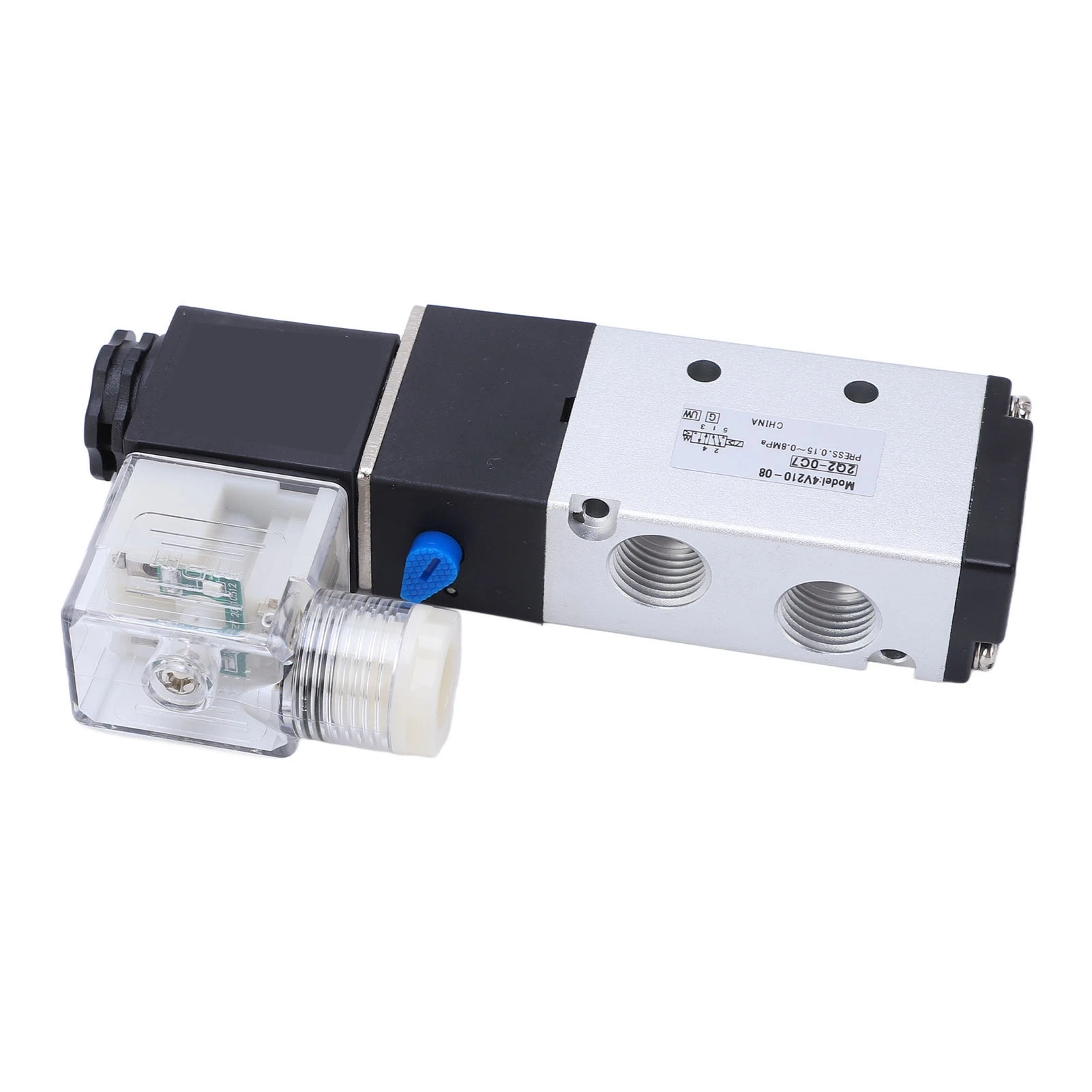 Electric Solenoid Valve Pneumatic Air Switch 2 Position 5 Way for Machine Equipment