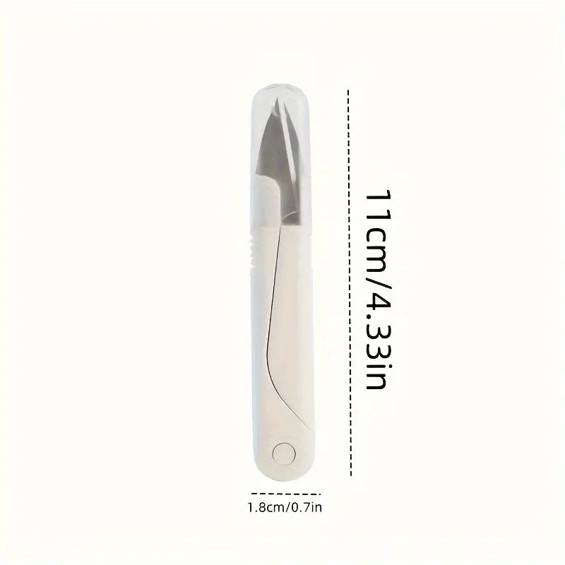 1PC High-quality Scissors with a Protective Cover, Comfortable Handles and Sharp Blades for Sewing, Crafts and Office Tasks
