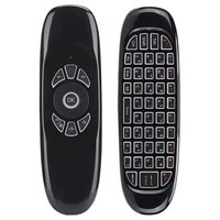 C120 RGB 7 Backlight Fly Air Mouse Gyro Sensor Wireless 2.4G RF Keyboard Remote Control For Gaming Android Smart TV Box