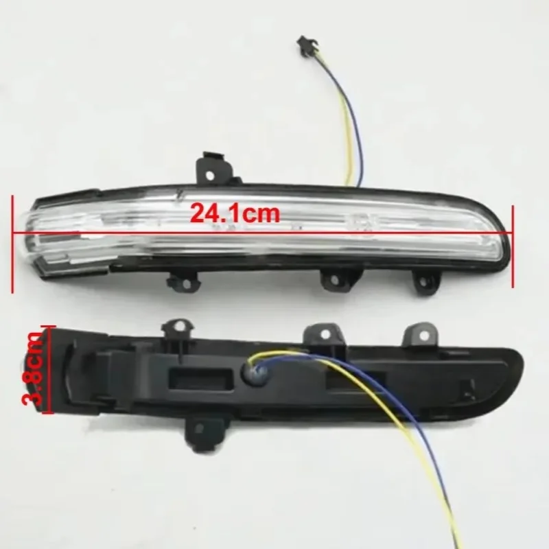 For Ford Territory / Jiangling Yusheng S330 2019-2023 Rearview Mirror Marker Lamp Front Side Mirrors Turn Signal Light