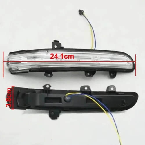 Imagen 2 del producto Para Ford Territory / Jiangling Yusheng S330 2019-2023 lámpara marcadora de espejo retrovisor espejos laterales delanteros luz de señal de giro