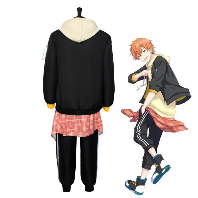 Shinonome Akito Cosplay Anime Project Sekai Colorful Stage Feat Cosplay Costumes Wig Kamiyama Jacket Sweater Pants School set