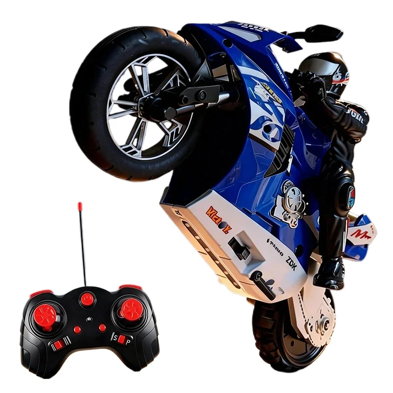 RC Motorcycles 1:6 1:10 Electric Motor RC Cars High Speed 4CH Remote Control Racing Motorcycle Drift Car Kids Xmas Festival Gift