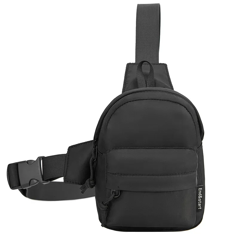 Sacos de peito de náilon de alta densidade para homens 2025 meninos pequeno crossbody saco multifuncional esportes ciclismo saco de telefone bolsas packs