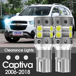 Canbus LED Clearance Light Parking Lamp 2pcs Accessories For Chevrolet Captiva 2006-2018 2009 2010 2011 2012 2013 2014 2015 2016