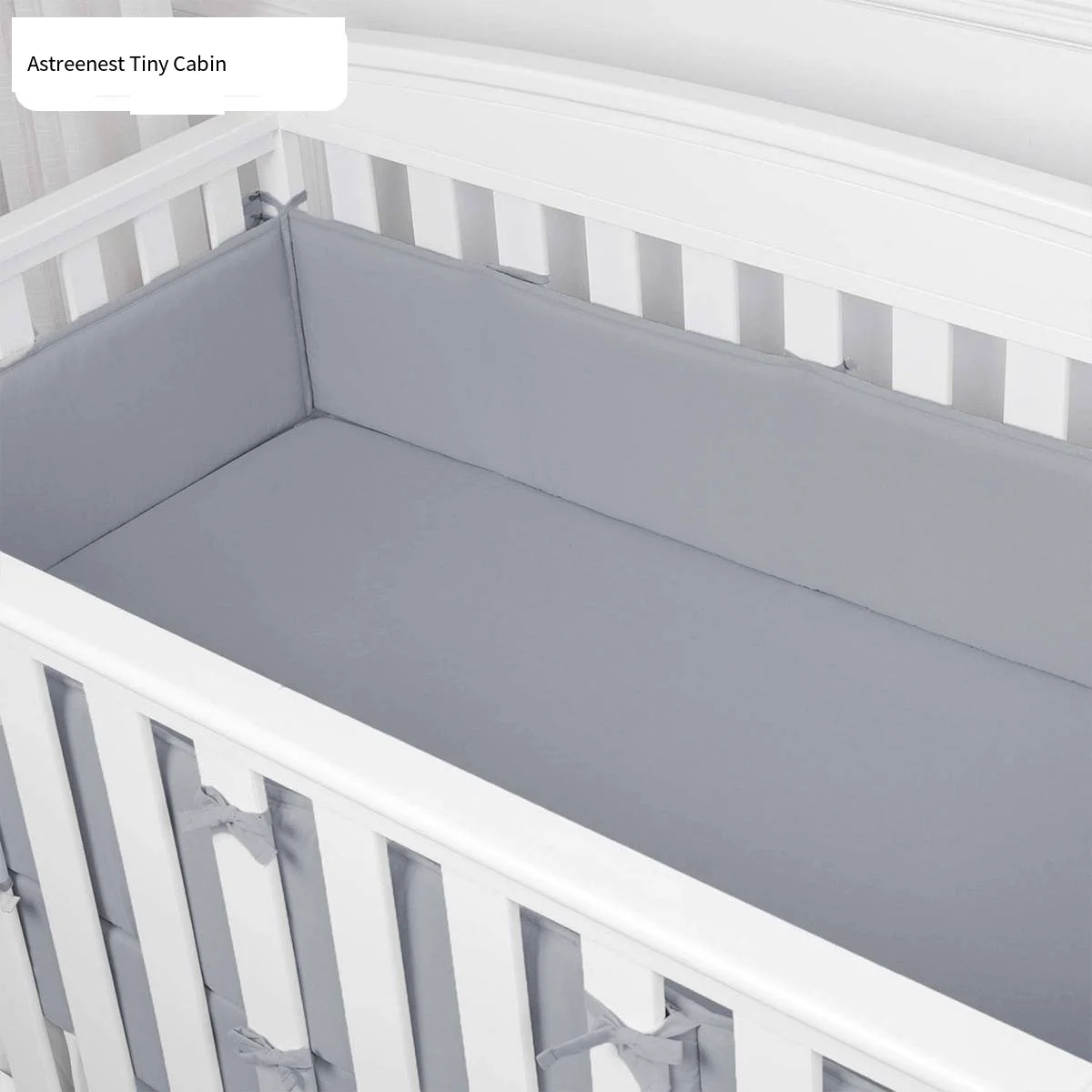 

LazyChild Newborn Baby Bed Guard Four-Piece Set Infant Protection Rail Children's Bed Safety Barrier Bedding Accessories