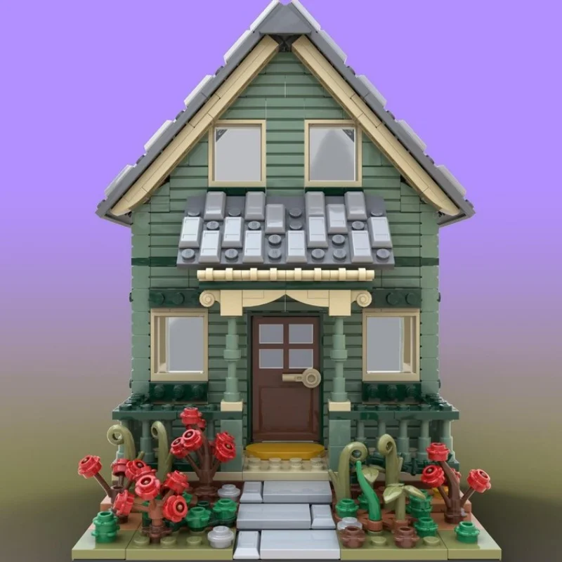

MOC-168149 European street scene architecture Building Block Model Bricks Assemble Build Toys Gift For Adult Creative 506PCS