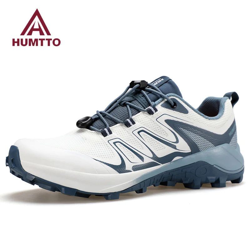 HUMTTO Outdoor Shoes for Men Breathable Trekking Sneakers Luxury Designer Sports Men\'s Hiking Boots Anti-slip Trail Sneaker Man