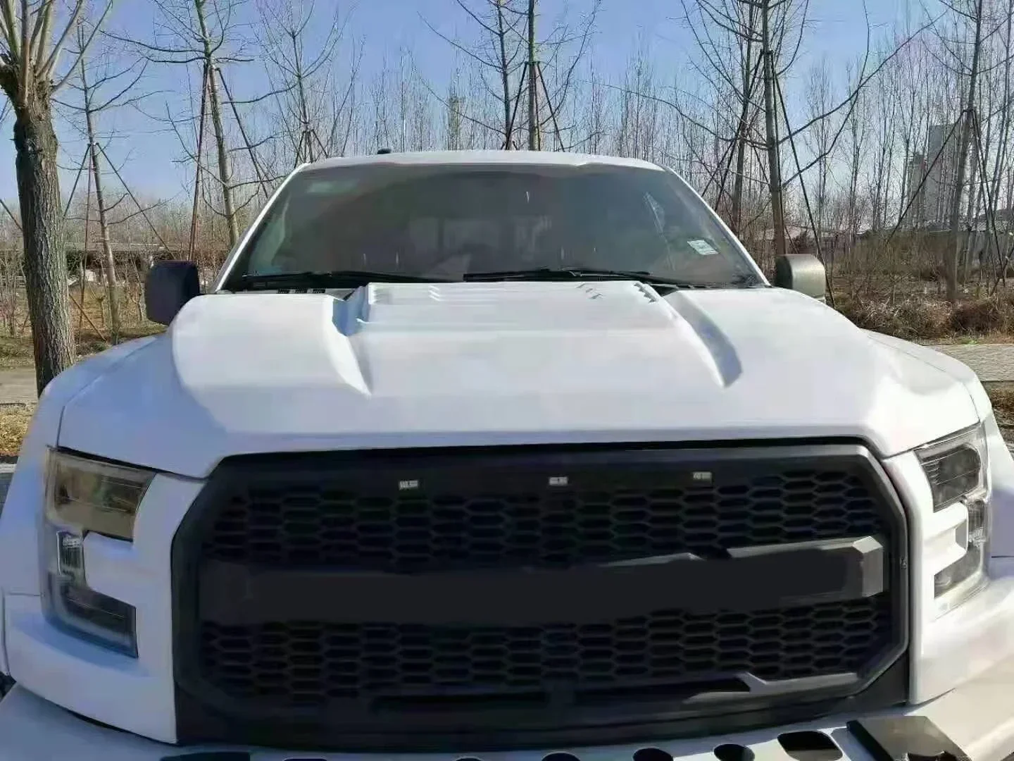 Kit de conversión de parachoques raptor f150 15-17, piezas de coche, kit de carrocería de estilo Raptor, gran oferta